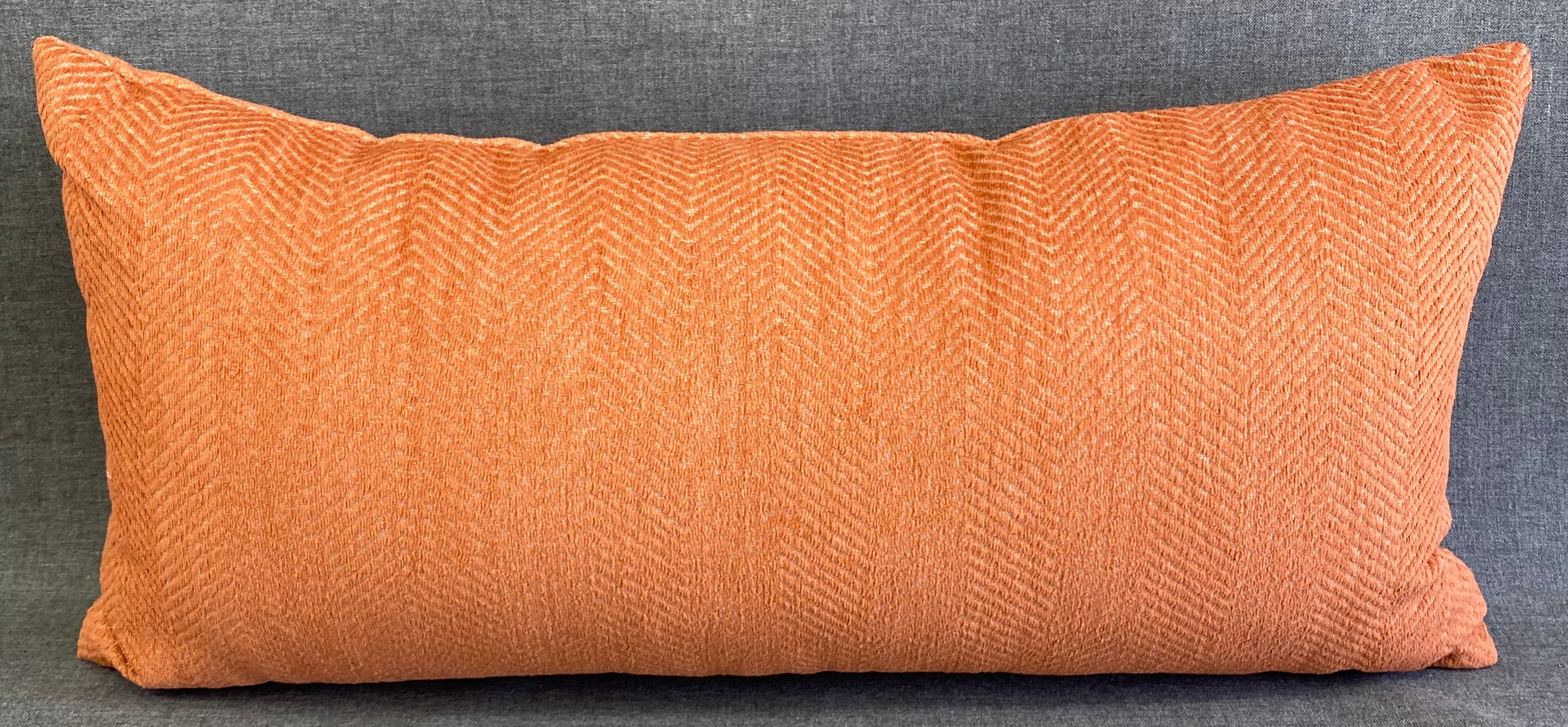 Luxury Outdoor Lumbar Pillow - 22" x 12"- Justify Adobe