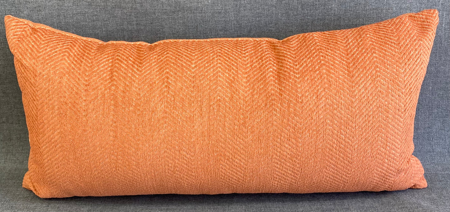 Luxury Lumbar Pillow - 24" x 14" -Justify Adobe