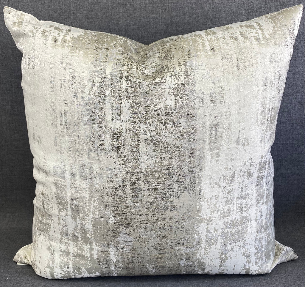 Luxury Pillow – 24" × 24" – Aurora Ice