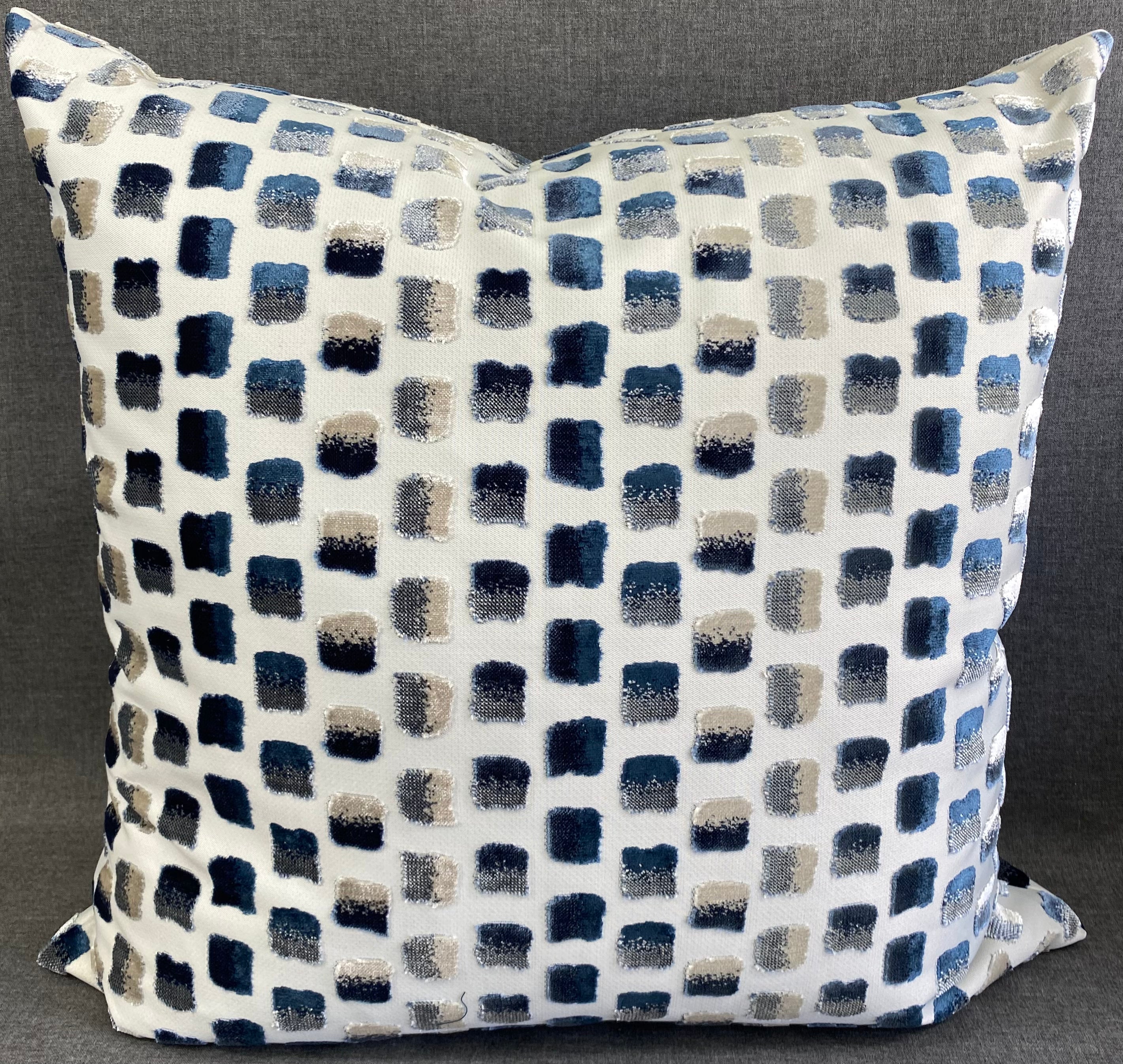 Luxury Pillow - 24" x 24" - Impasto Pacific