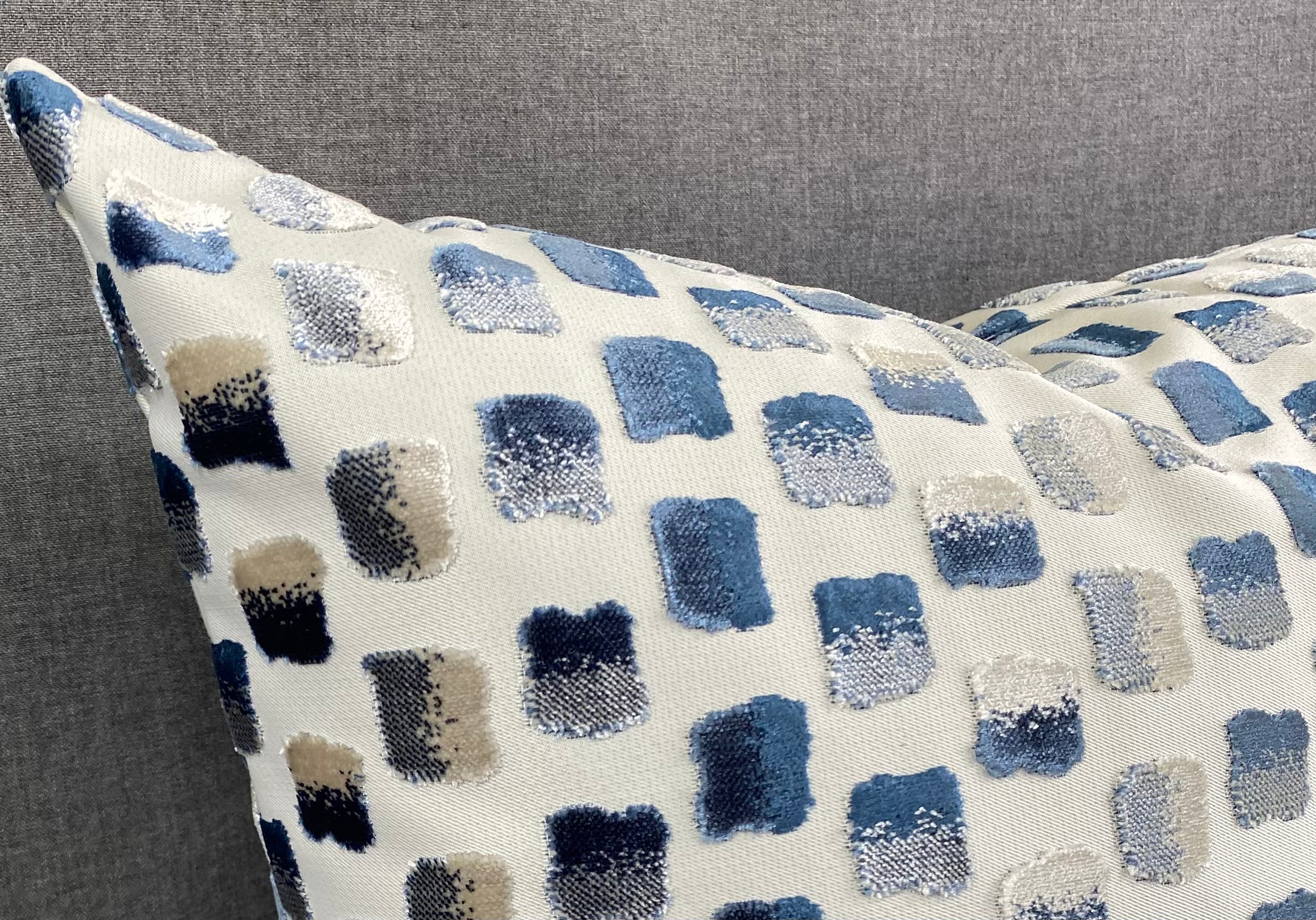 Luxury Pillow - 24" x 24" - Impasto Pacific