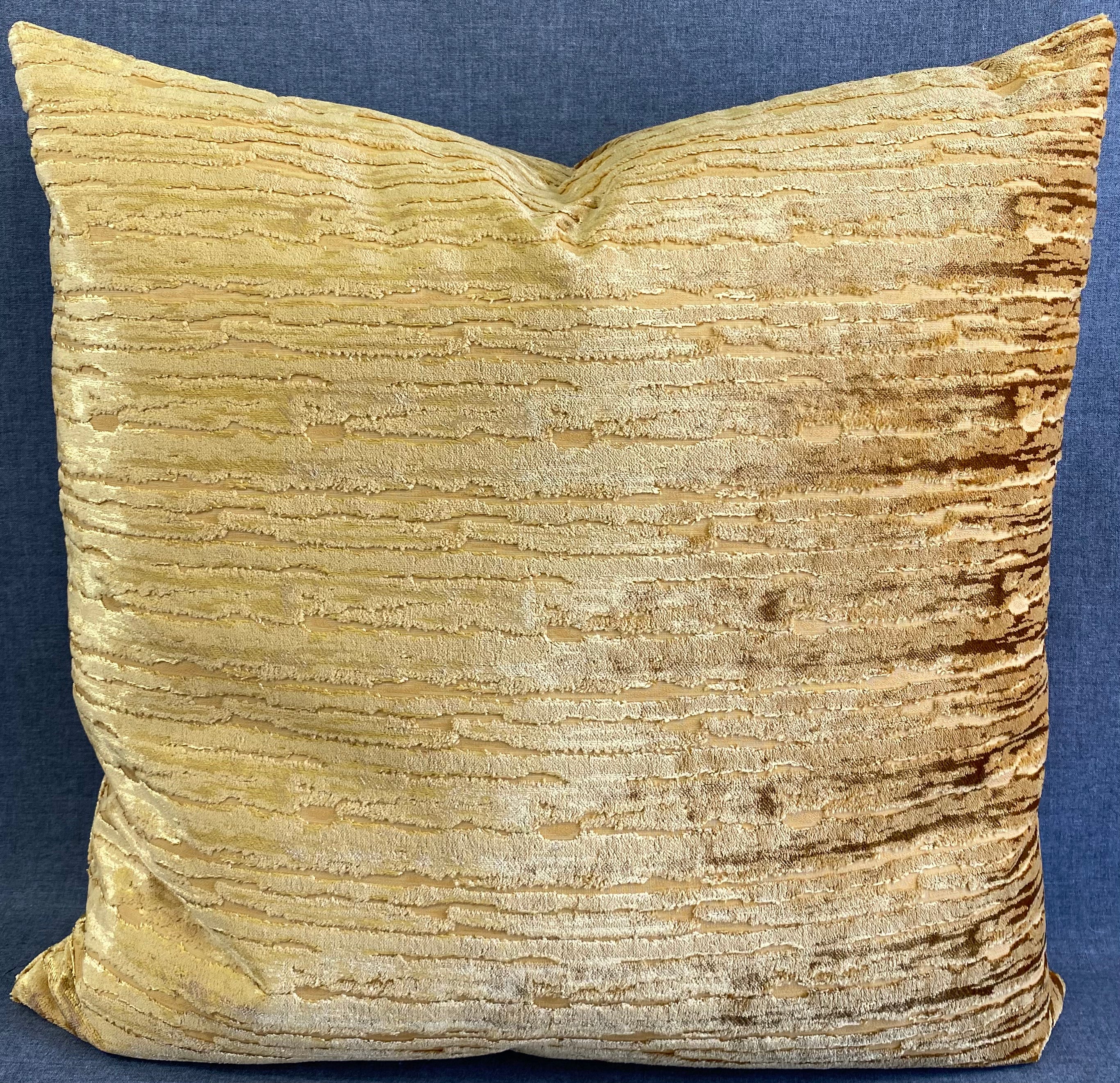 Luxury Pillow - 24" x 24"- Wake Dijon