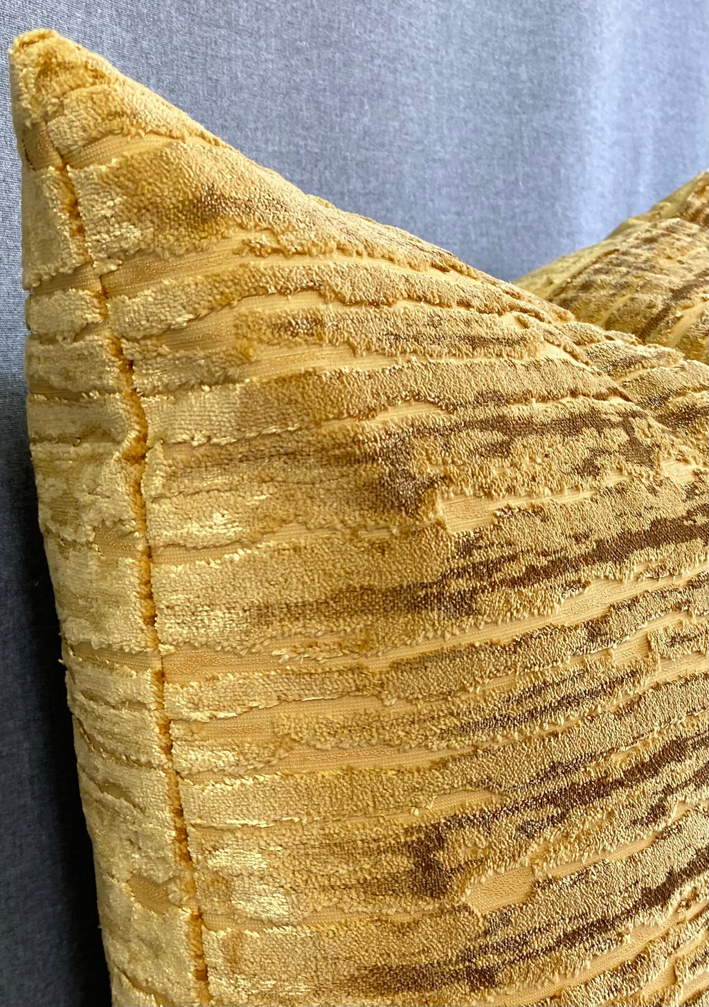 Luxury Pillow - 24" x 24"- Wake Dijon