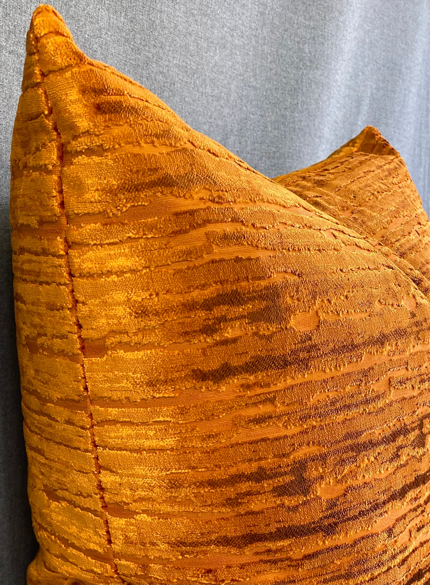Luxury Pillow - 24" x 24"- Wake Pumpkin