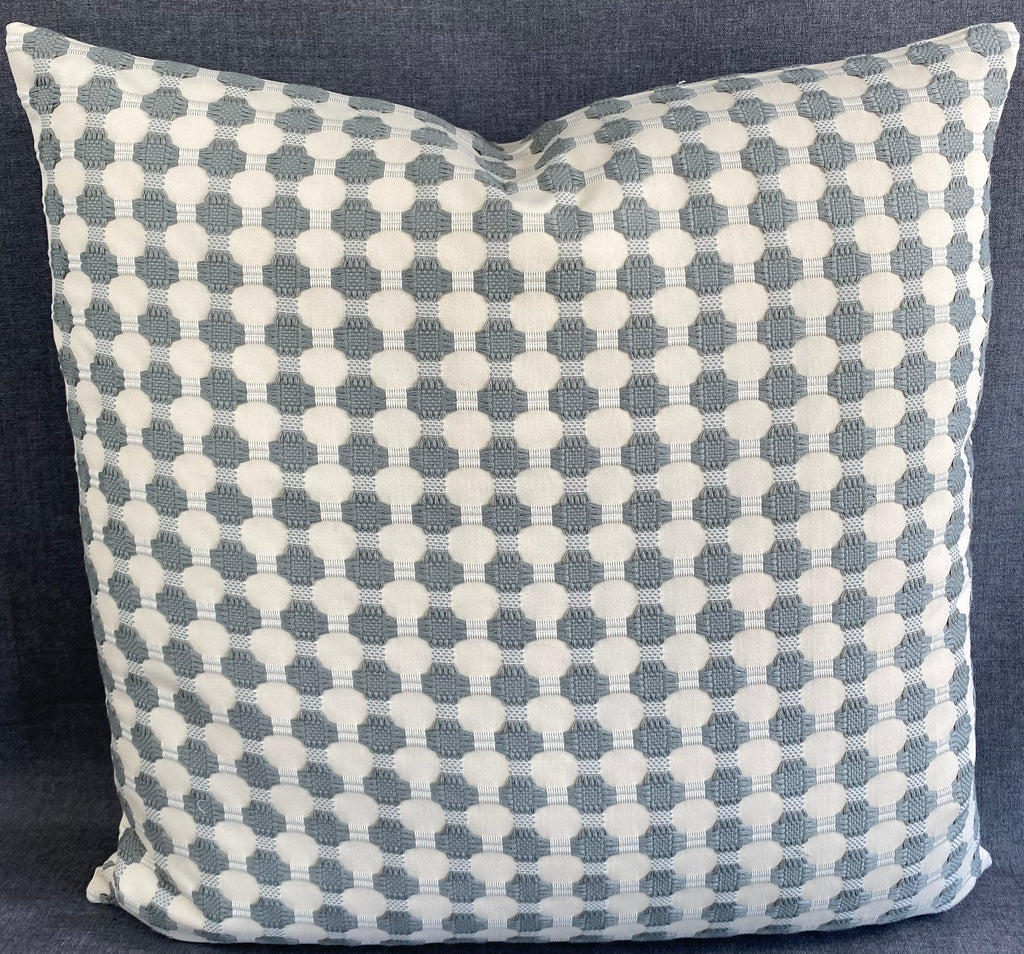 Luxury Pillow – 24" × 24" – Luxora | Textured Geometric – Kim Melrose ...