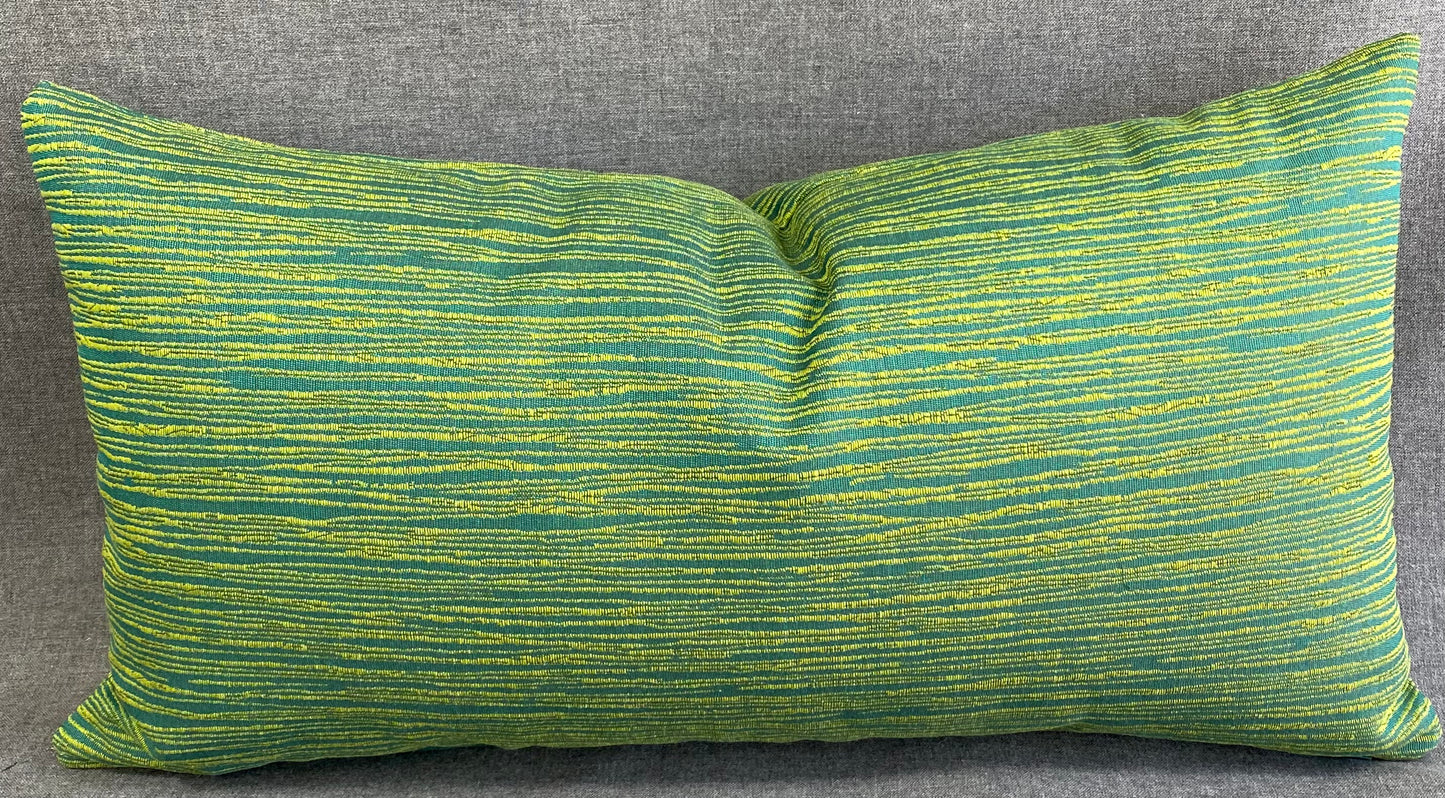 Luxury Outdoor Lumbar Pillow - 22" x 12" - Cayman-Electric