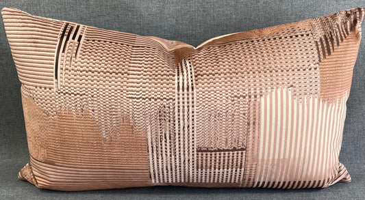 Luxury Lumbar Pillow - 24" x 14" -  Hurley Brown