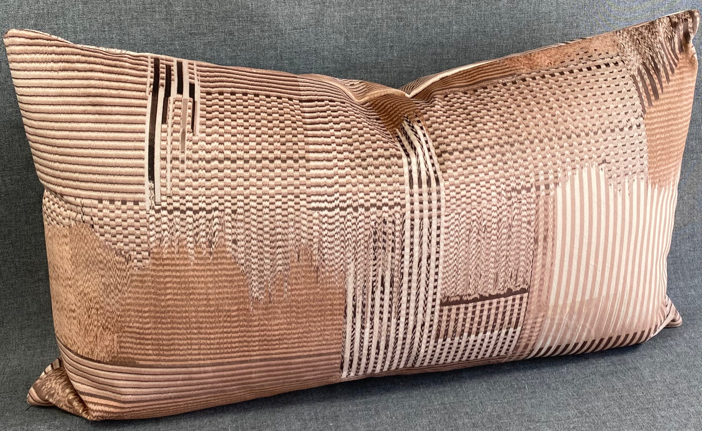 Luxury Lumbar Pillow - 24" x 14"-  Hurley Brown