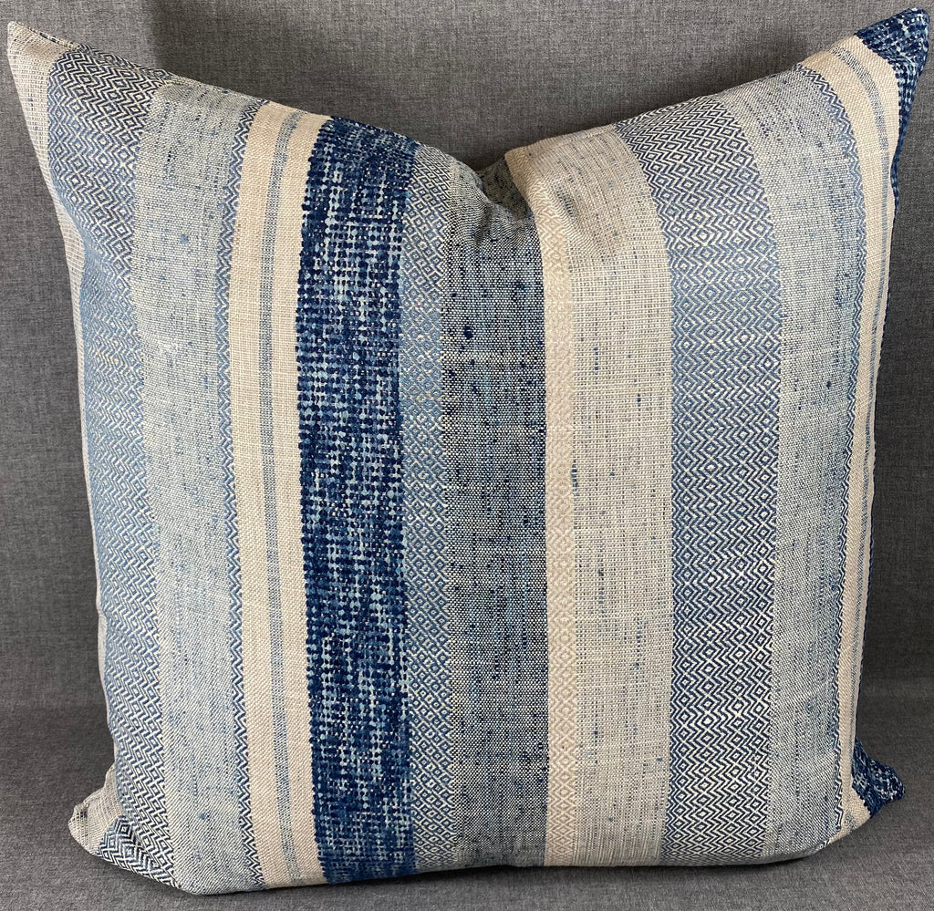 Luxury Pillow - 24" x 24" - Prologue-Indigo
