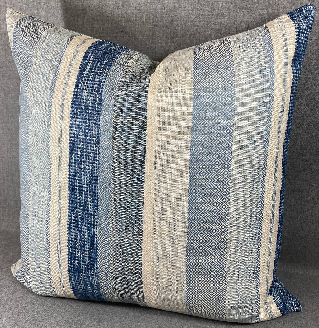 Luxury Pillow - 24" x 24" - Prologue-Indigo