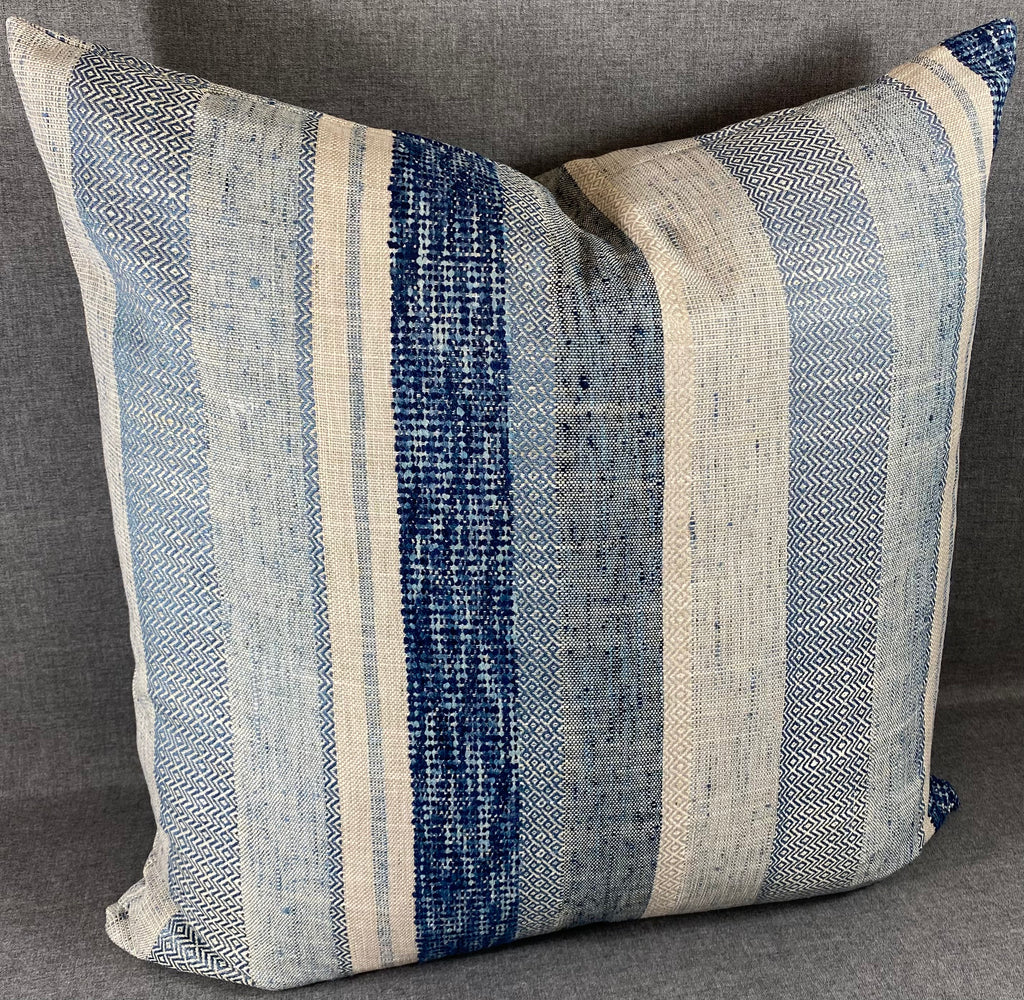 Luxury Pillow - 24" x 24" - Prologue-Indigo
