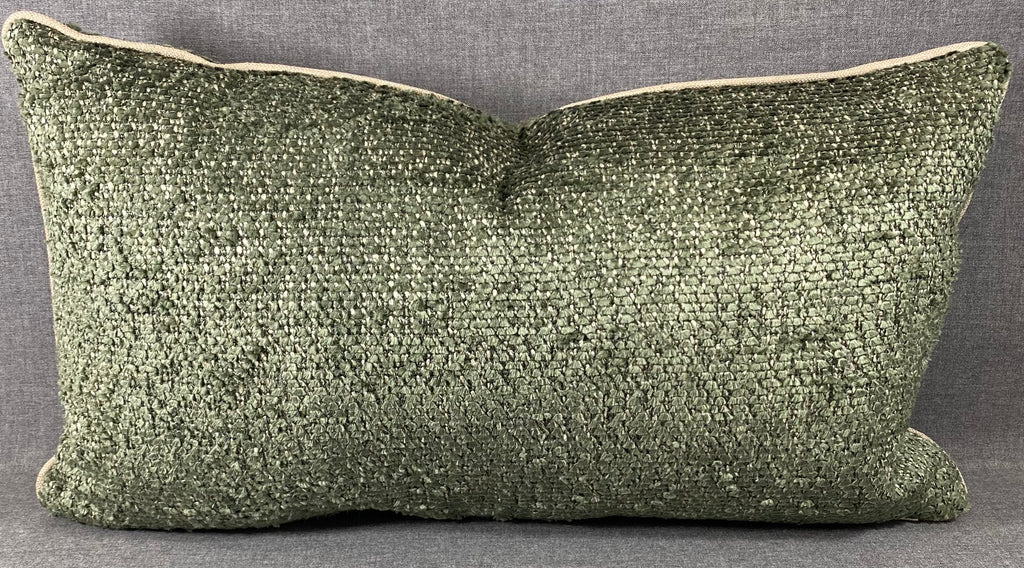 Luxury Lumbar Pillow - 24" x 14" -  Knubby Moss