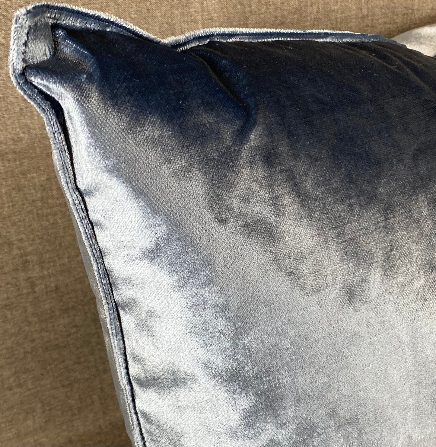 Luxury Lumbar Pillow - 24" x 14" - Iridescence Double Front-Baltic