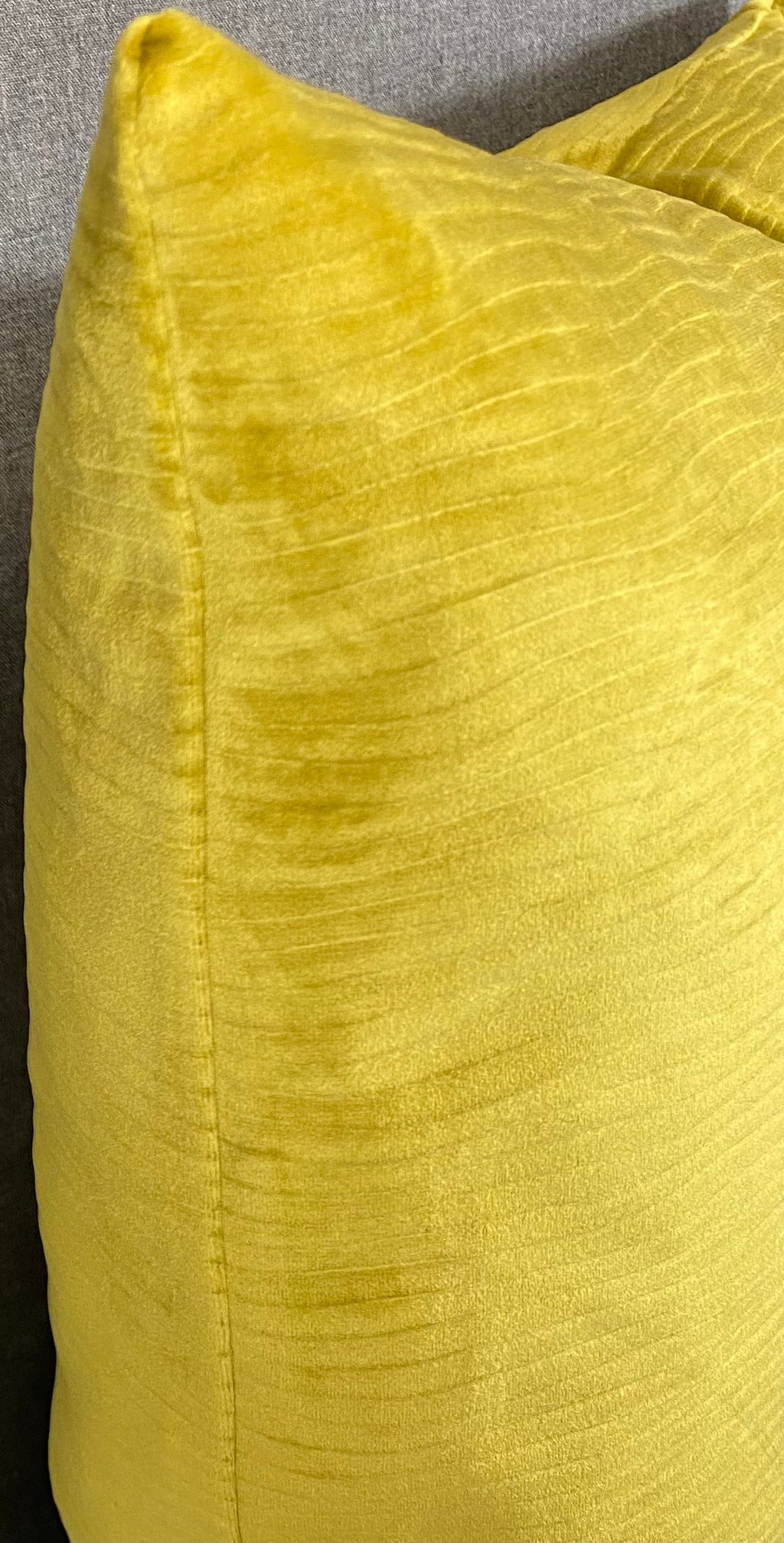 Luxury Pillow - 24” x 24” - Stream Chartreuse