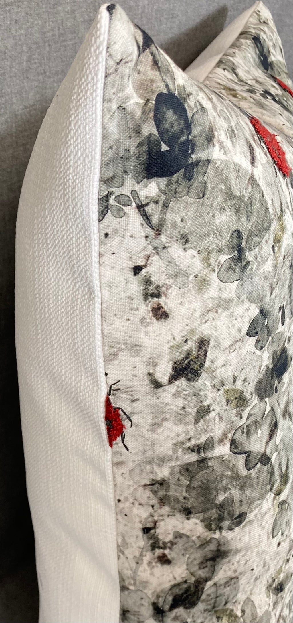 Luxury Pillow - 24" x 24"- Lady Bug