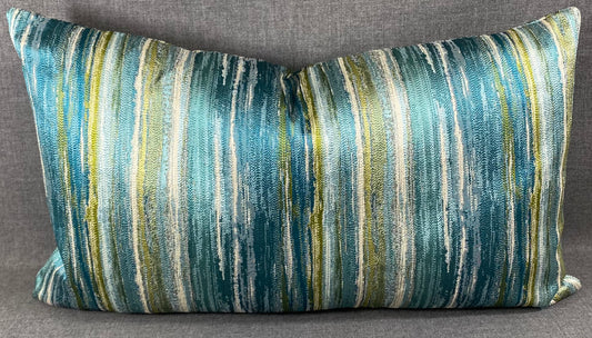 Luxury Lumbar Pillow - 24" x 14" -  Nimby Aqua