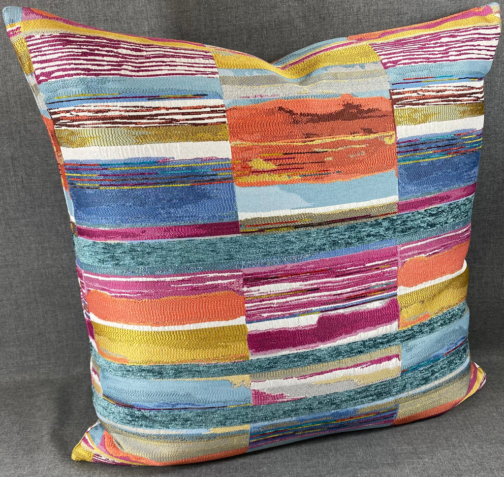 Luxury Pillow – 24" × 24" – Joyce's Abstract