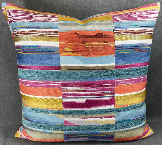 Luxury Pillow- 24" x 24" Joyce's Abstract