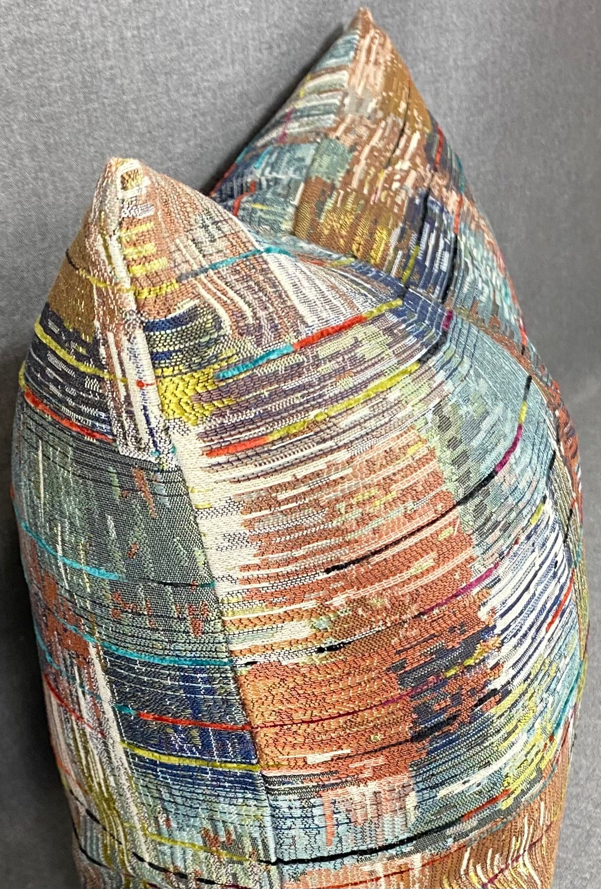 Luxury Lumbar Pillow - 24" x 14"- Color Spark