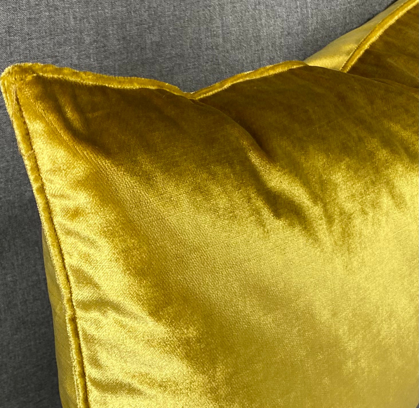Luxury Lumbar Pillow - 24" x 14"- Iridescence Double Front Citron