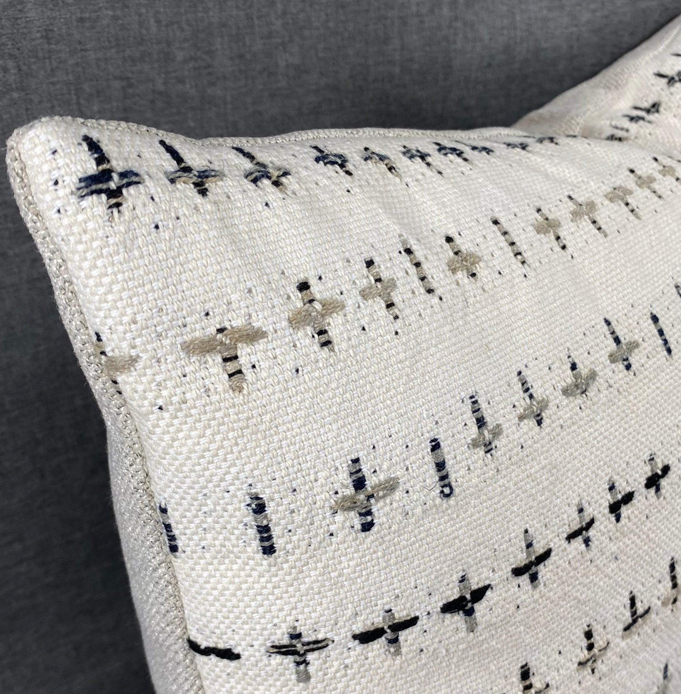 Luxury Lumbar Pillow - 24" x 14"- Morales Cloud