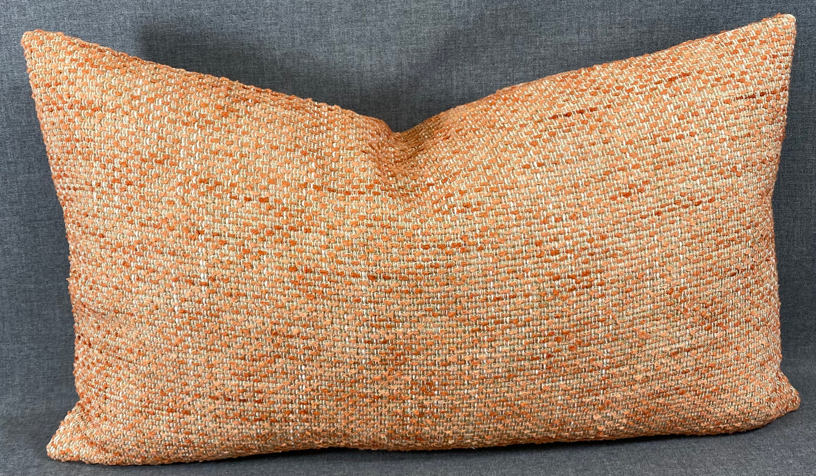 Luxury Lumbar Pillow - 24" x 14"- Sand Coral