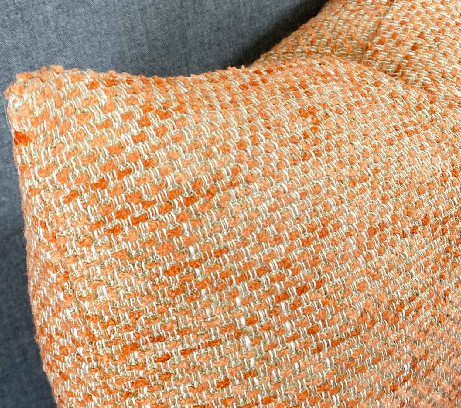 Luxury Lumbar Pillow - 24" x 14"- Sand Coral