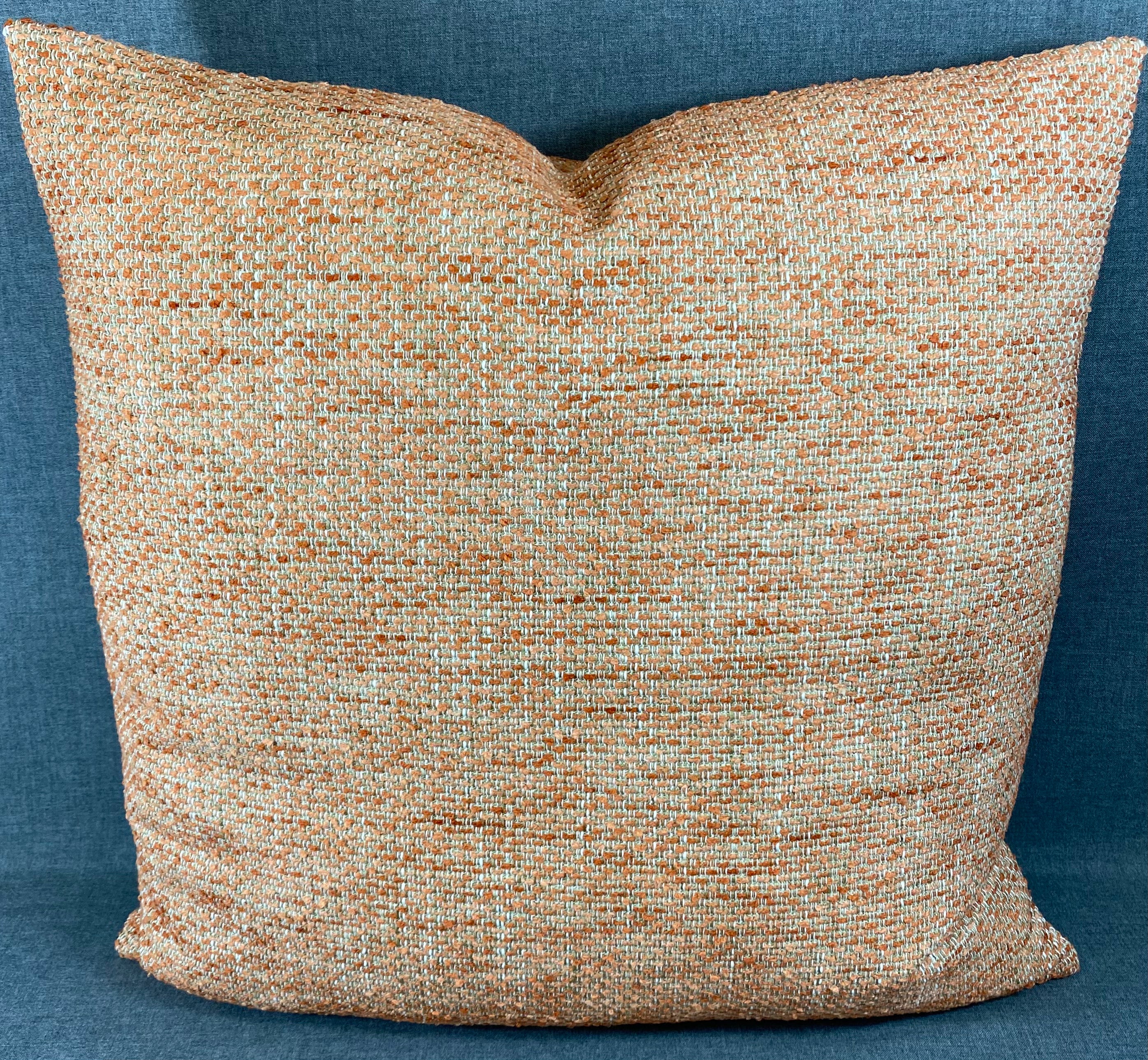 Luxury Pillow - 24" x 24"- Sand Coral
