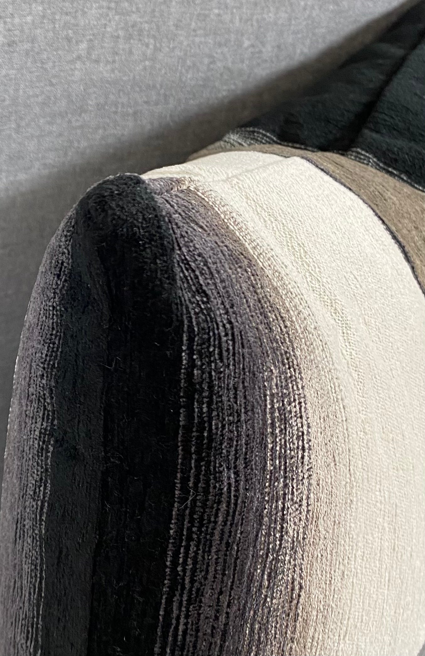 Luxury Lumbar Pillow - 24" x 14" - Kamara Ebony