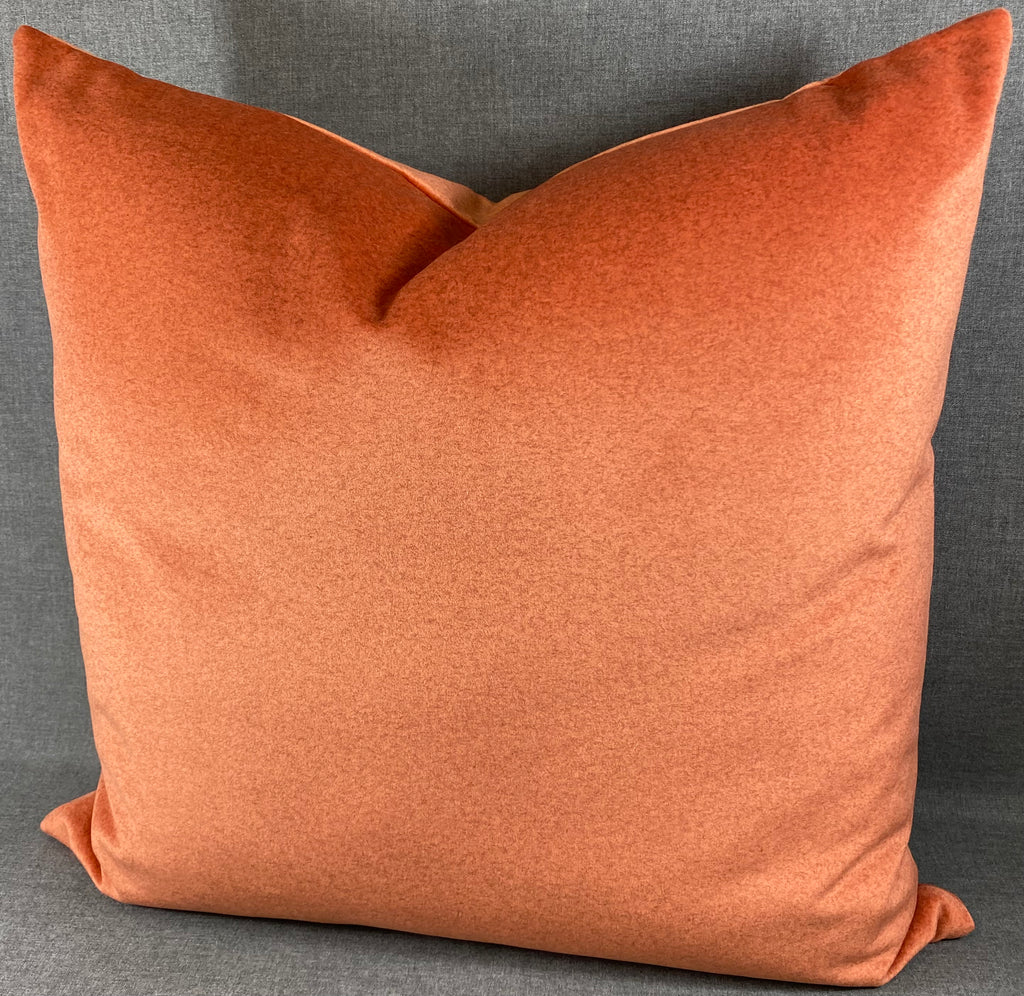 Luxury Pillow - 24" x 24"- Merino Coral