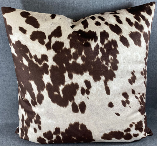 Luxury Pillow - 24" x 24" - Yellowstone Ranch Brown