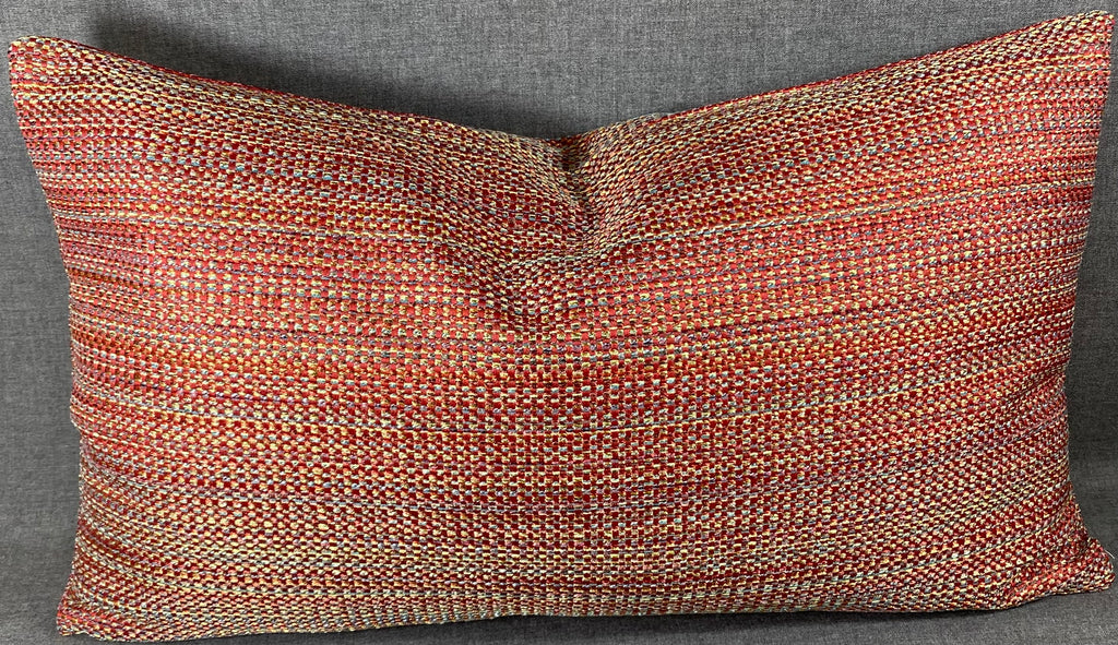 Luxury Lumbar Pillow - 24" x 14" - Sunset Pop
