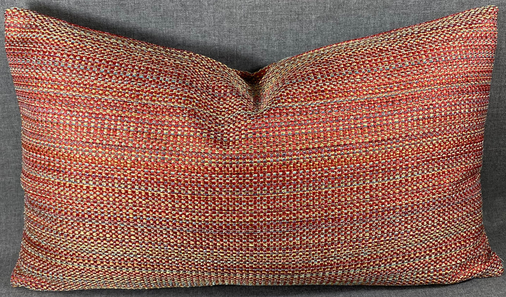 Luxury Lumbar Pillow - 24" x 14" - Sunset Pop