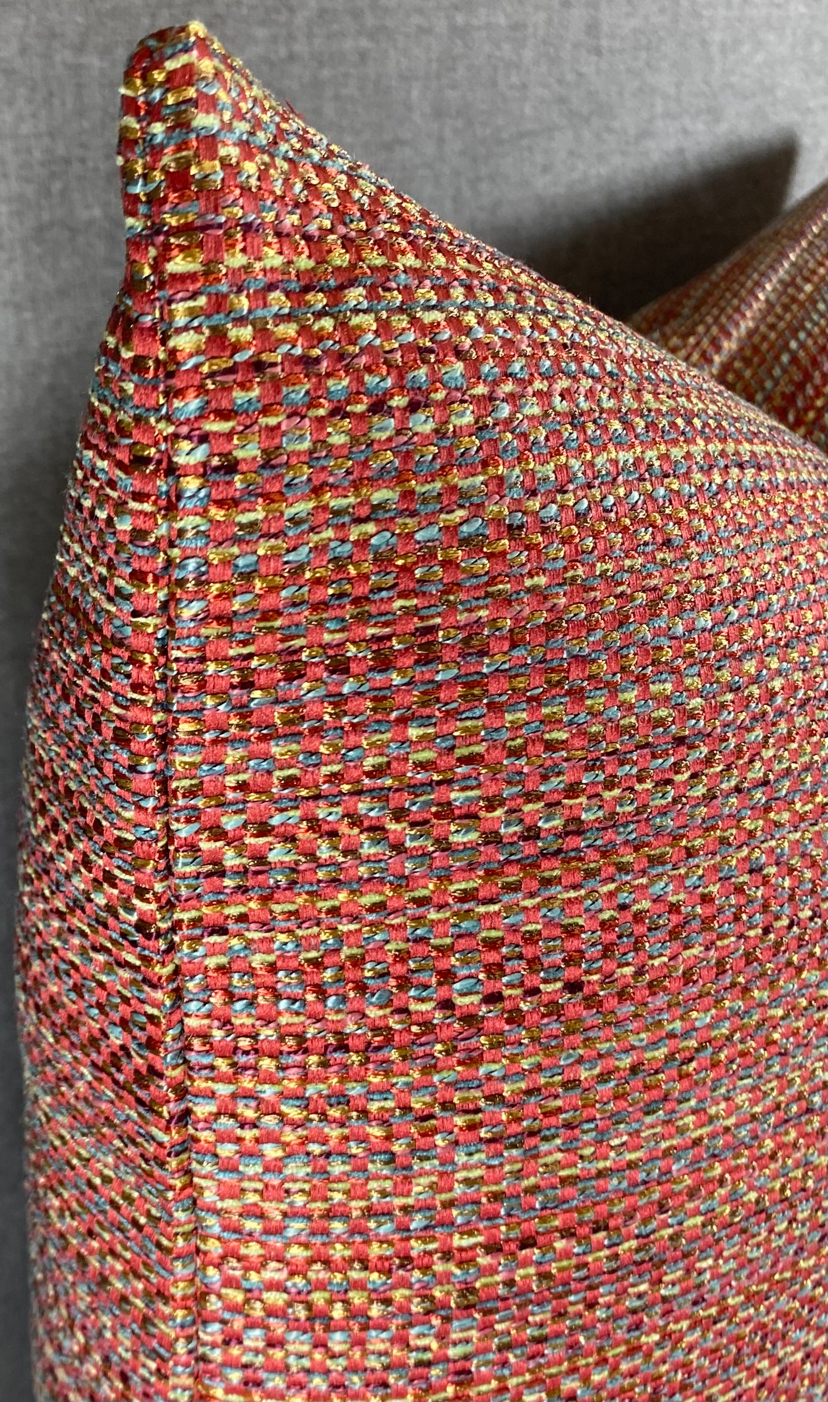 Luxury Pillow -  24" x 24" -  Sunset Pop