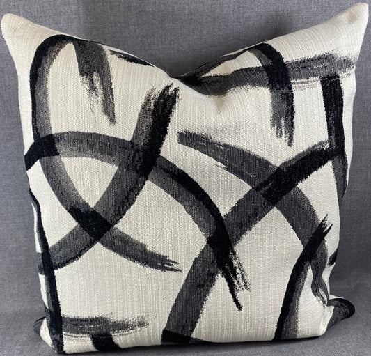 Luxury Pillow -  24" x 24" - Enso Zinc