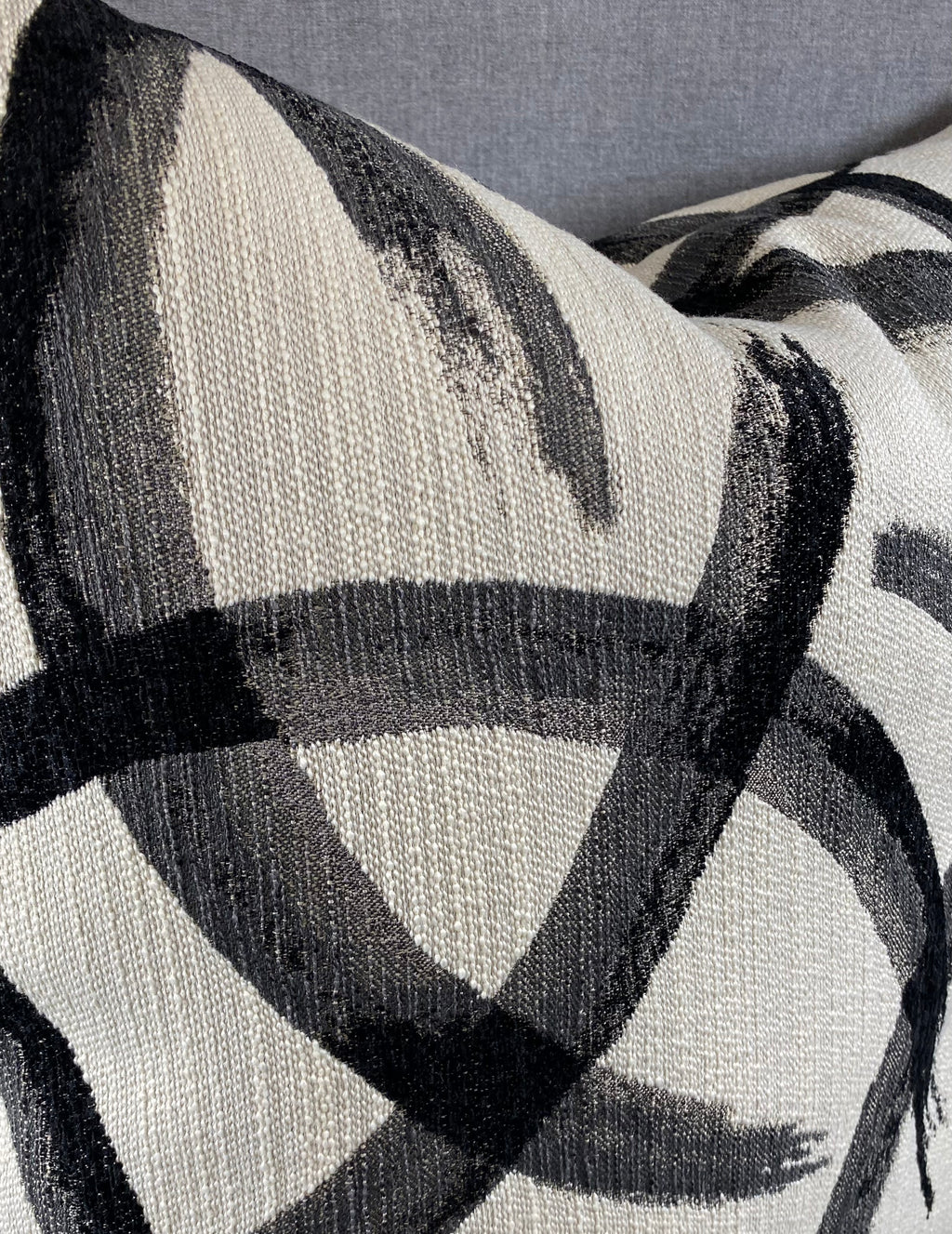 Luxury Pillow – 24" × 24" – Enso Zinc