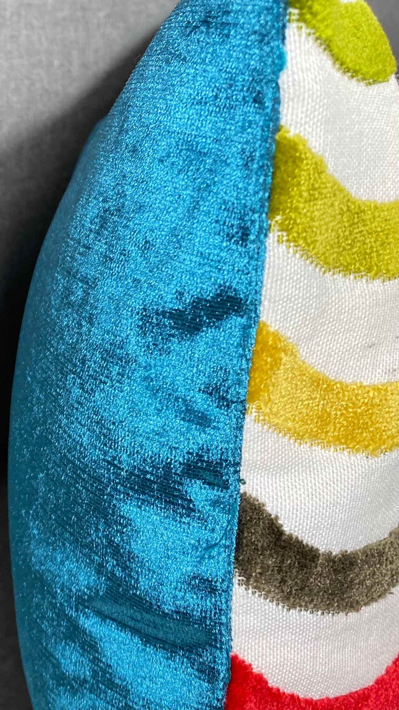 Luxury Lumbar Pillow – 24" × 14" – Acoustic Multi