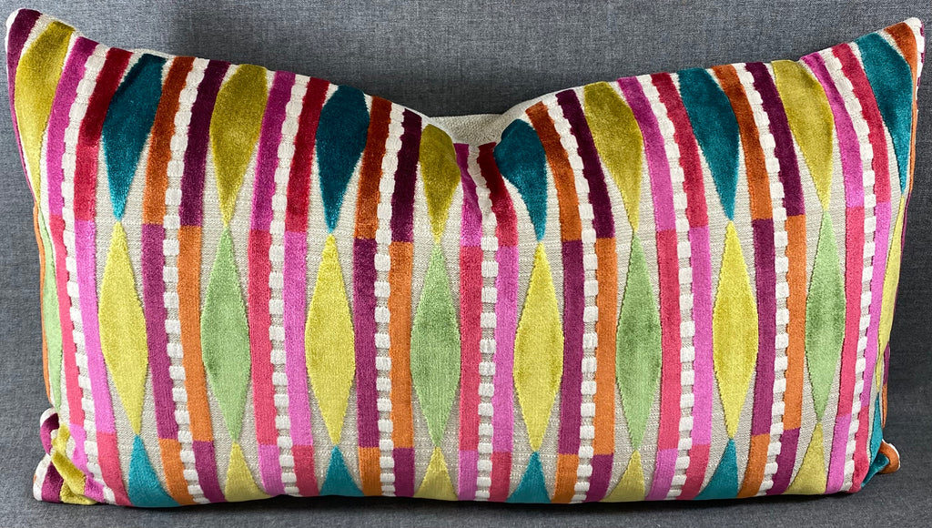 Luxury Lumbar Pillow - 24" x 14"- Pizazz