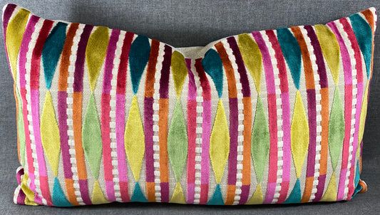 Luxury Lumbar Pillow 24" x 14" - Pizazz