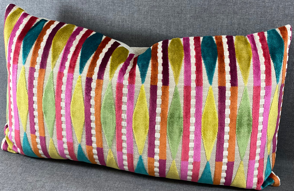 Luxury Lumbar Pillow - 24" x 14"- Pizazz