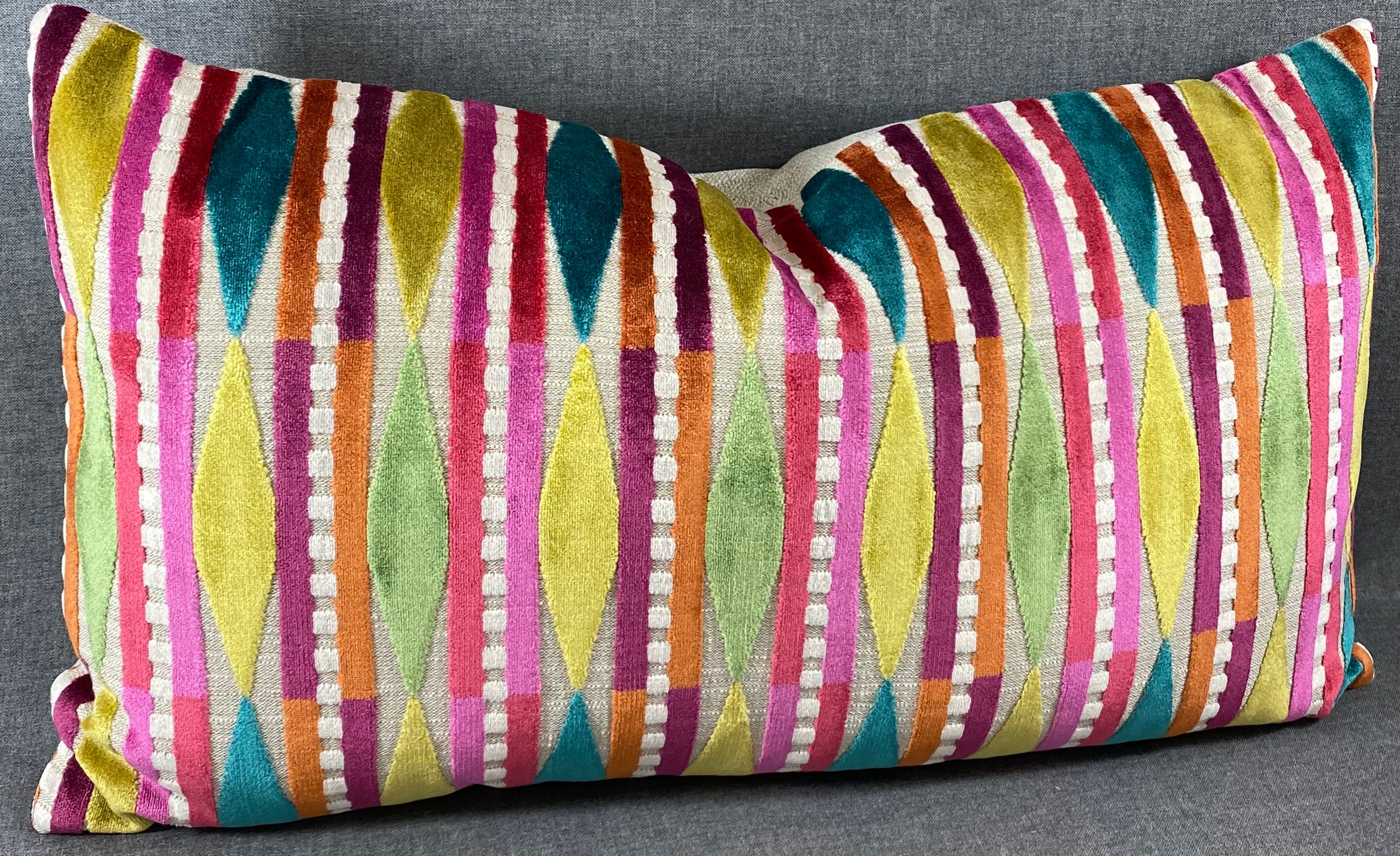Luxury Lumbar Pillow - 24" x 14"- Pizazz