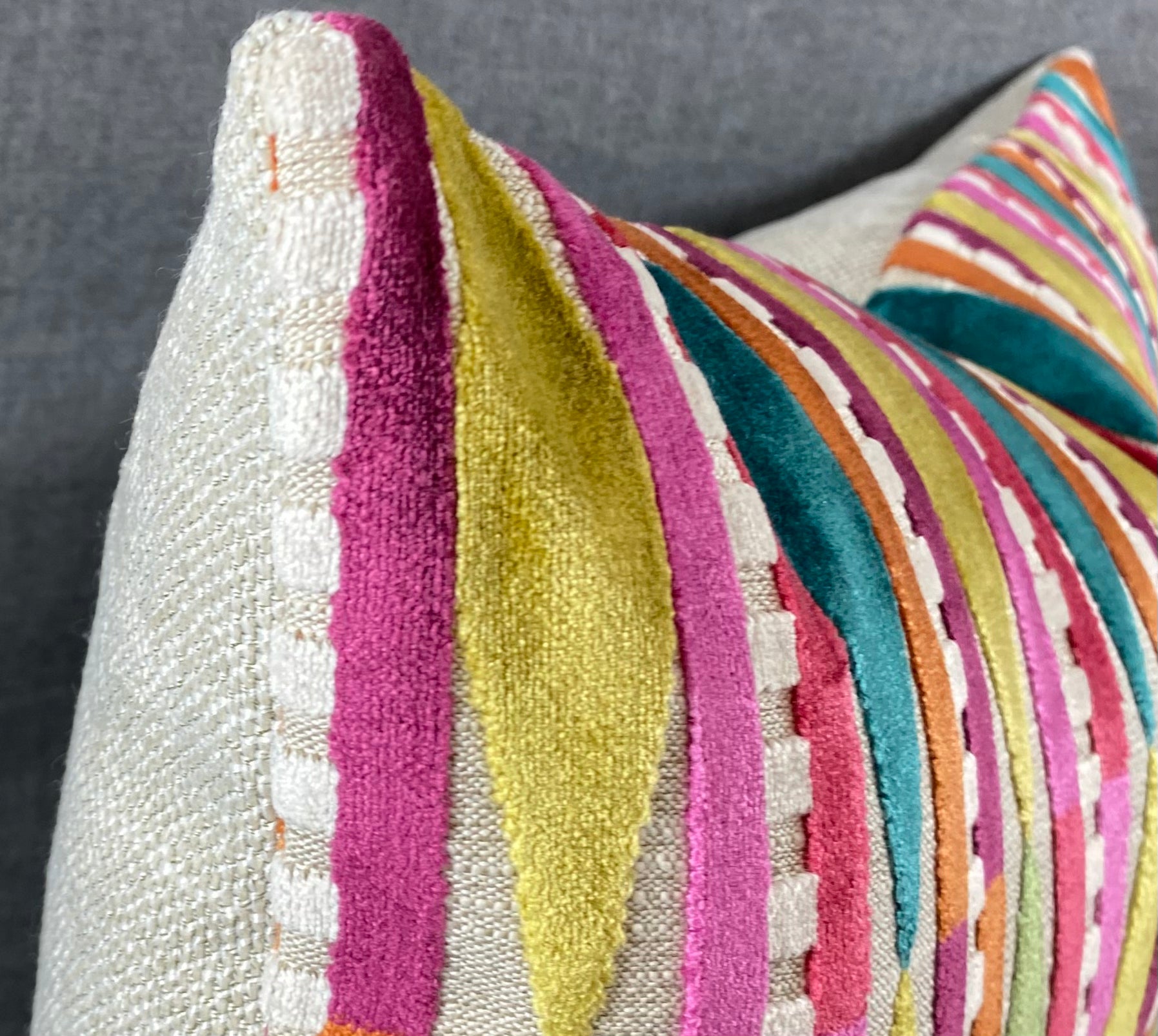 Luxury Lumbar Pillow - 24" x 14"- Pizazz