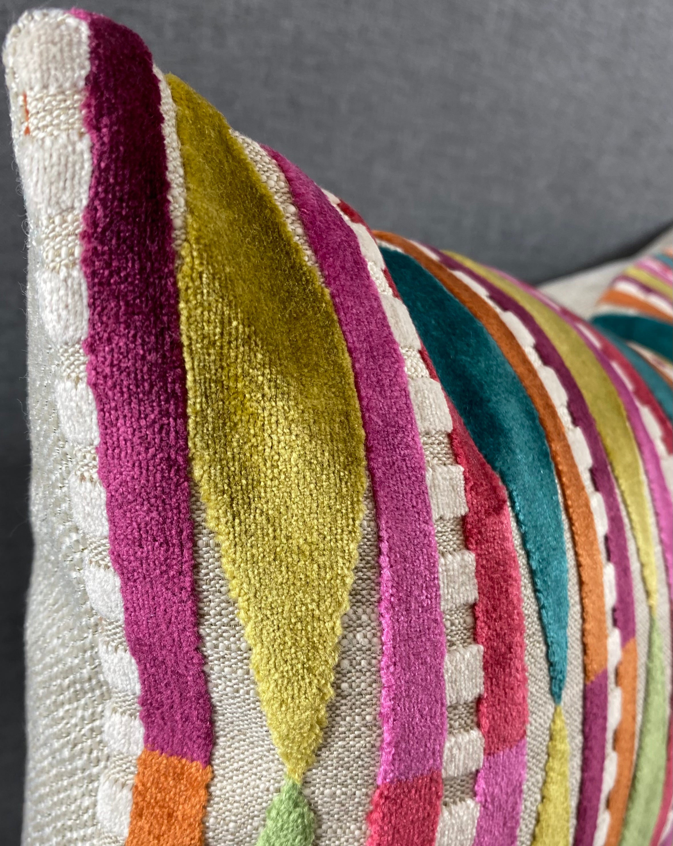 Luxury Lumbar Pillow - 24" x 14"- Pizazz