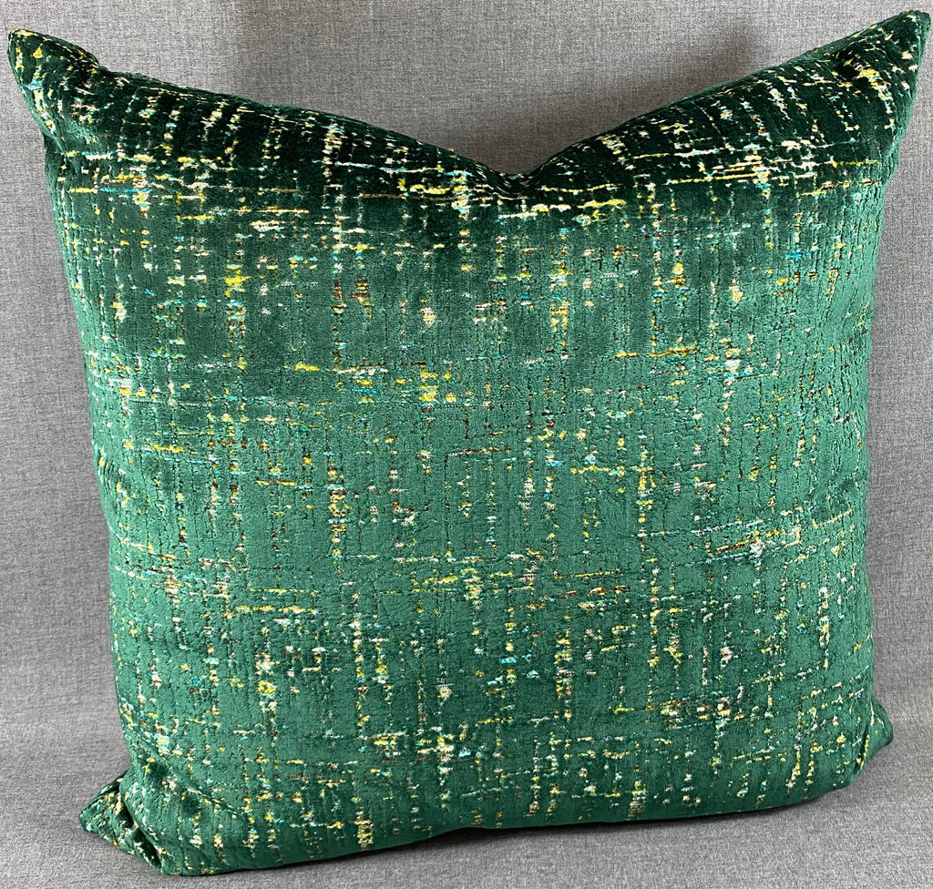 Luxury Pillow - 24" x 24"- Moonstruck Emerald