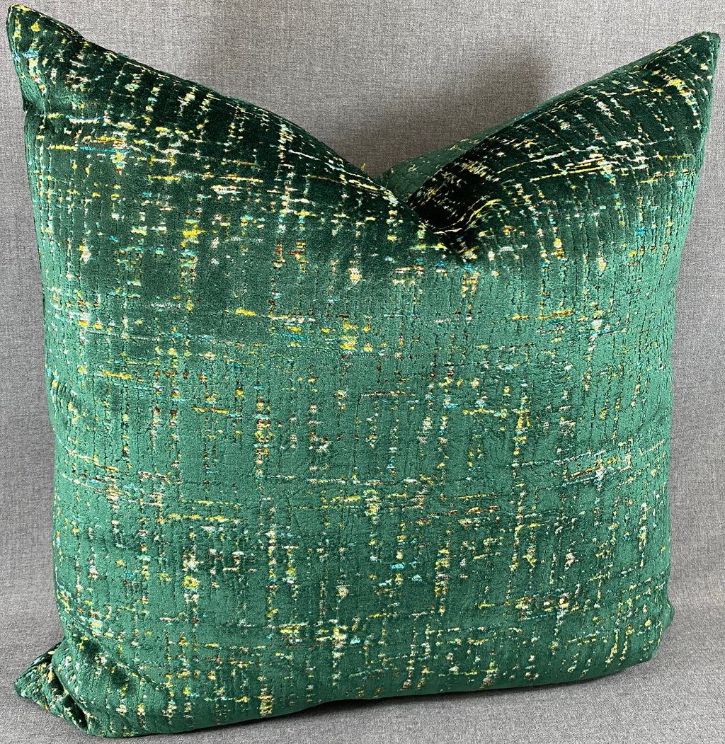 Luxury Pillow - 24" x 24"- Moonstruck Emerald