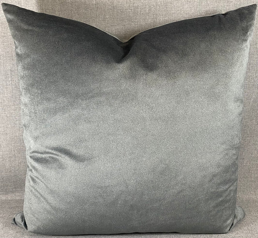 Luxury Pillow - 24” x 24” - Belvedere Charcoal