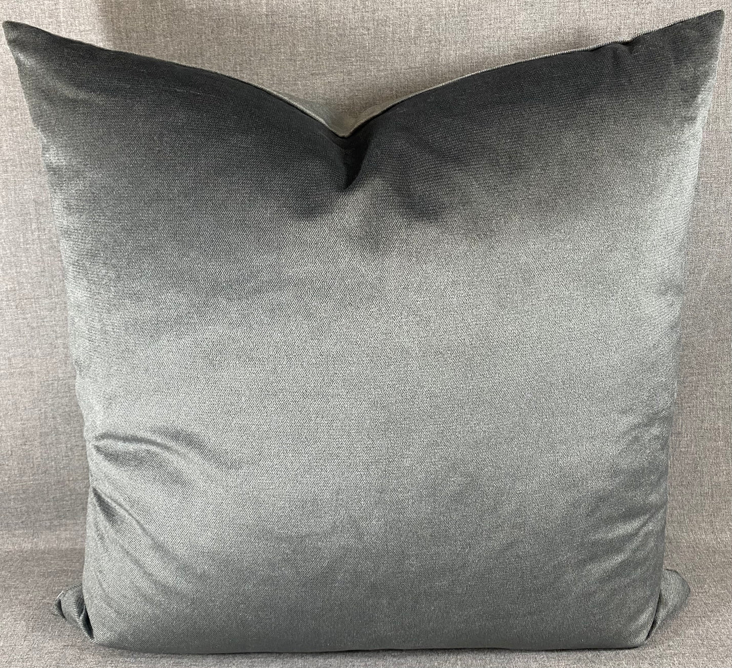 Luxury Pillow - 24” x 24” - Belvedere Charcoal