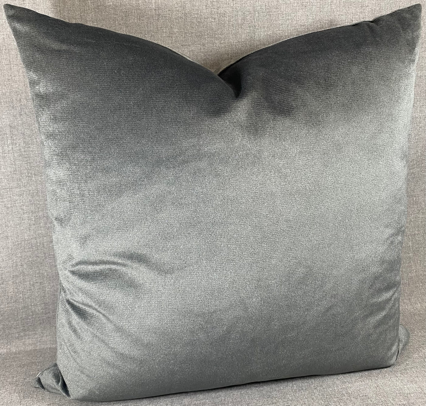 Luxury Pillow - 24” x 24” - Belvedere Charcoal