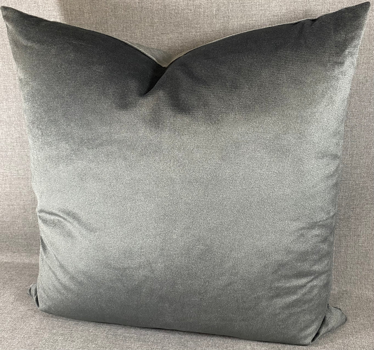 Luxury Pillow - 24” x 24” - Belvedere Charcoal