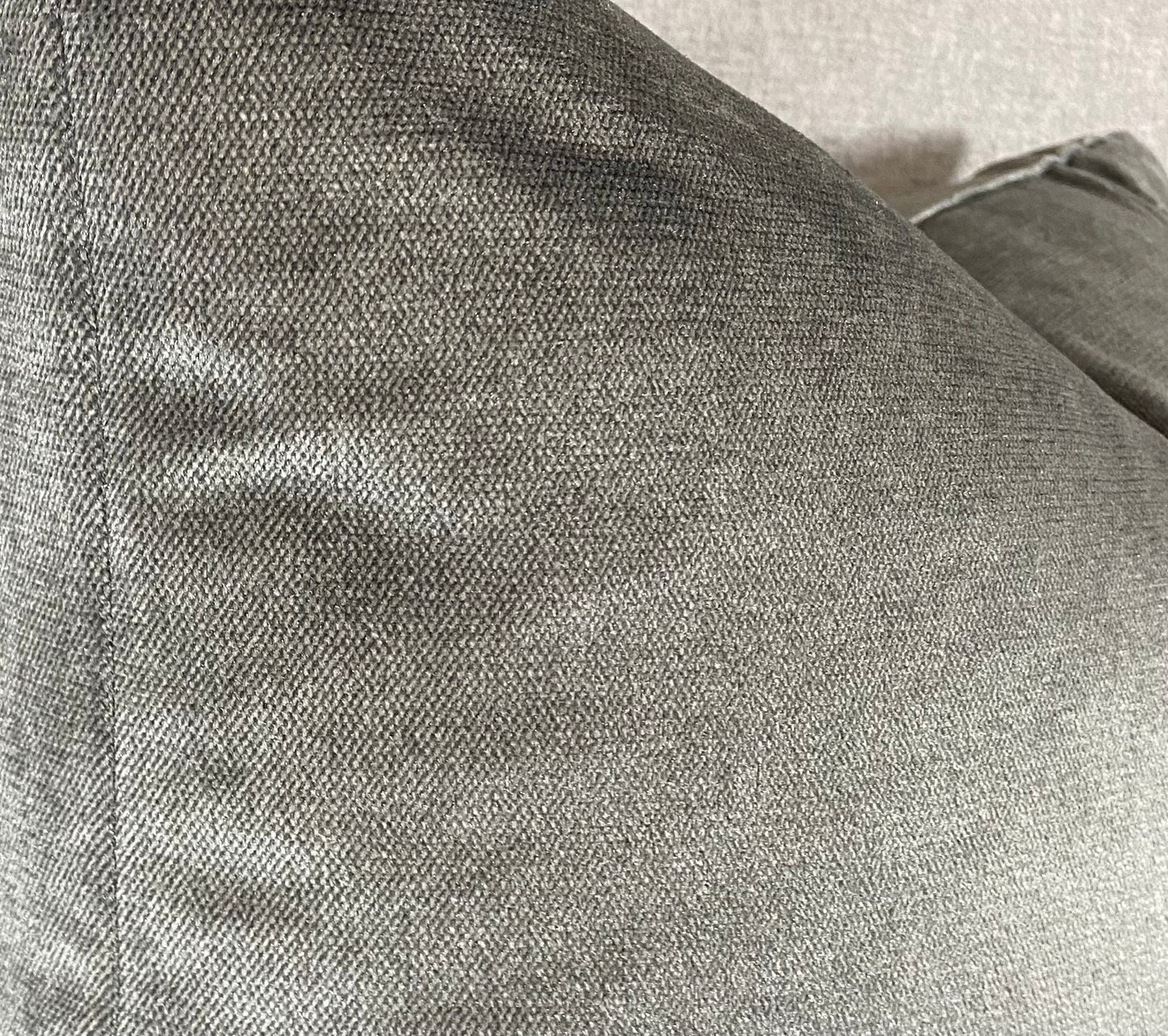 Luxury Pillow - 24” x 24” - Belvedere Charcoal